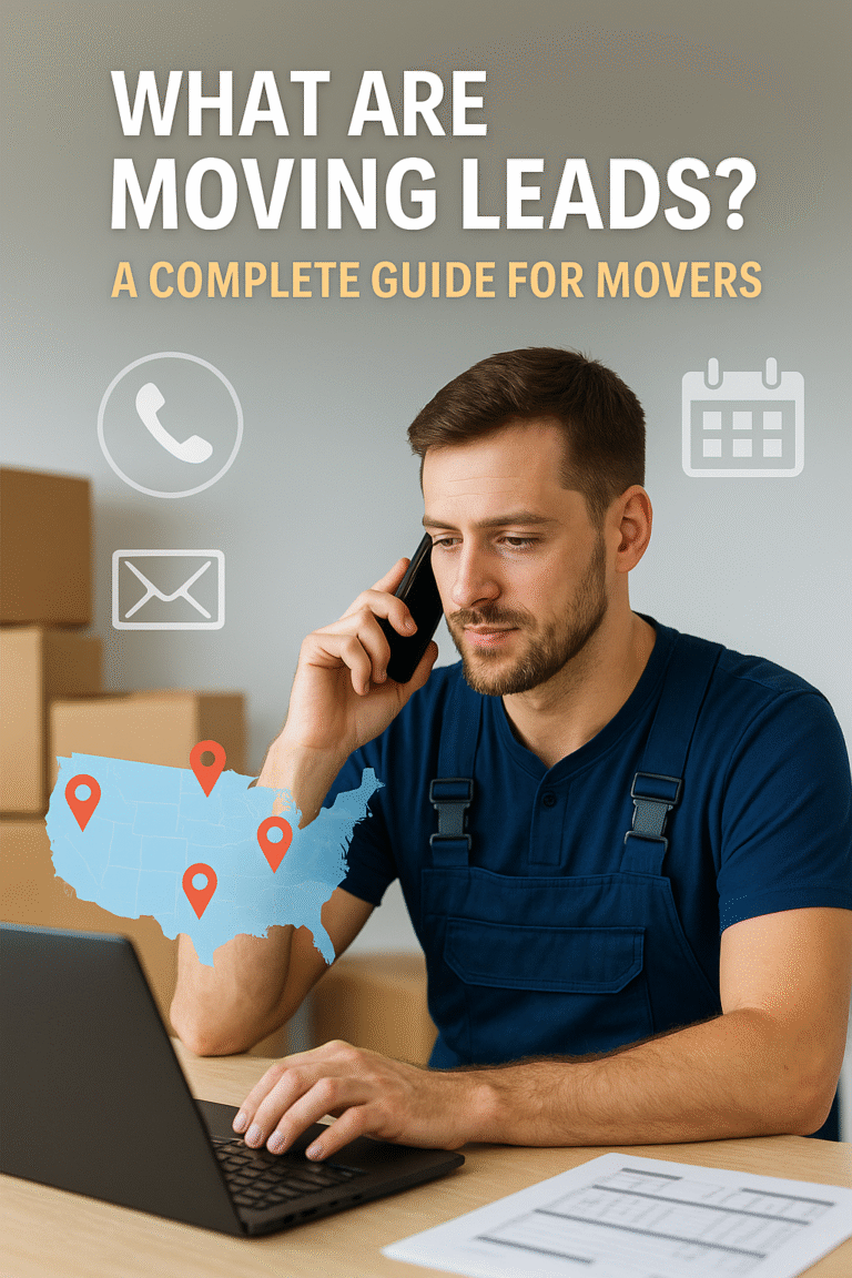 What Are Moving Leads? A Complete Guide for Moving Companies