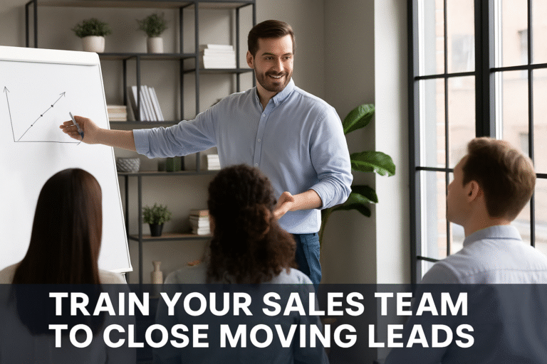 How to Train Your Sales Team to Close More Moving Leads