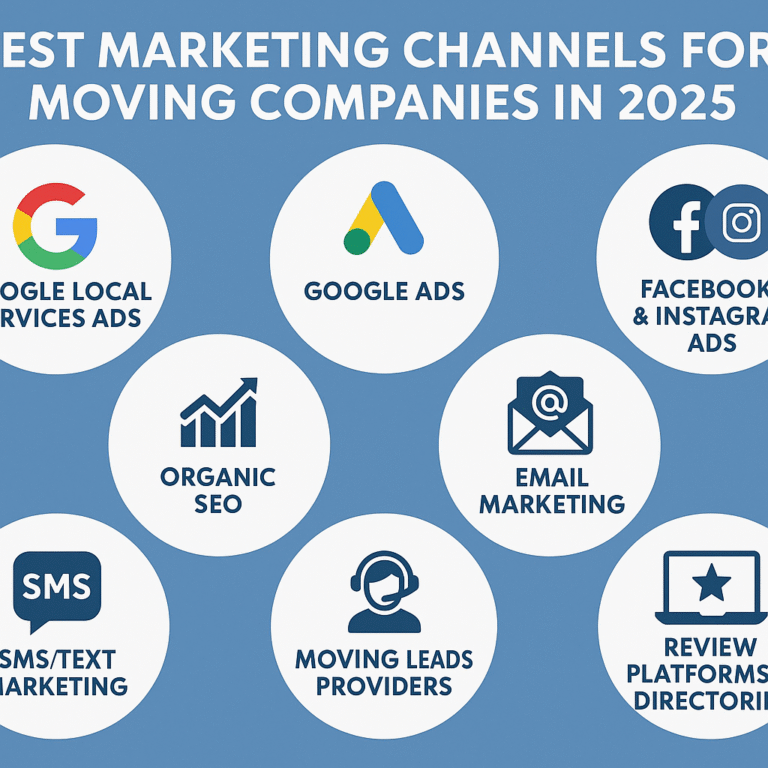 Best Marketing Channels for Moving Companies in 2025