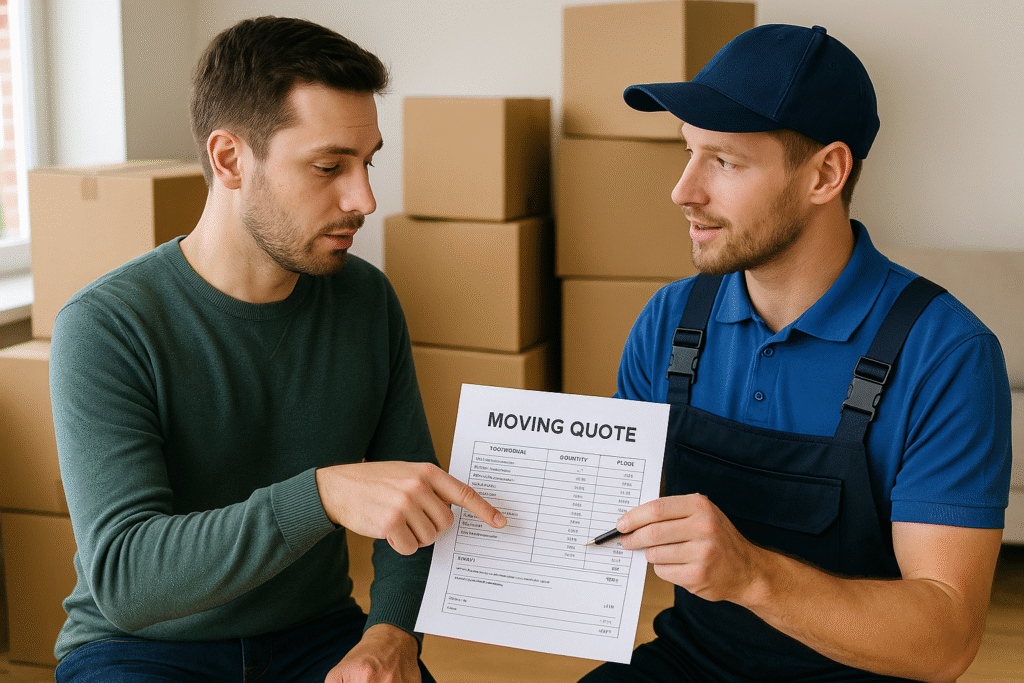 moving quote