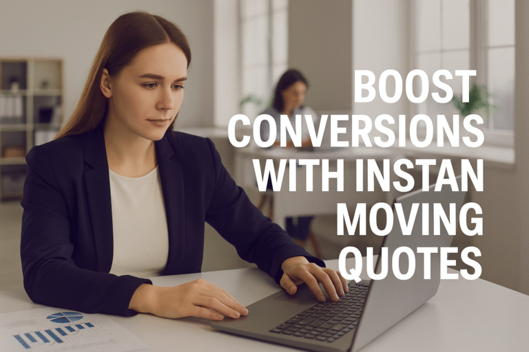 Using Online Move Calculators to Reduce Lead Response Time