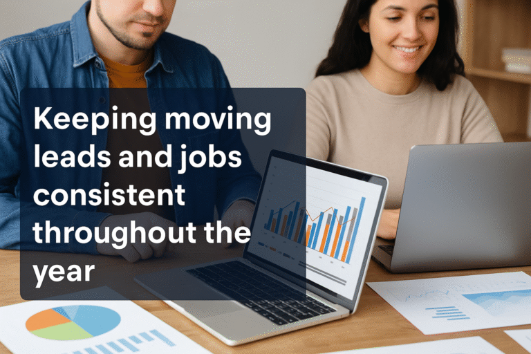 How to Keep Moving Leads and Jobs Flowing Year-Round