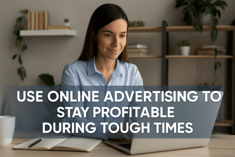 How Online Advertising Can Get You Out of Challenging Financial Times