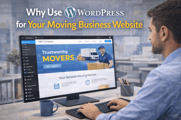 Benefits of WordPress for Your Moving Company Website