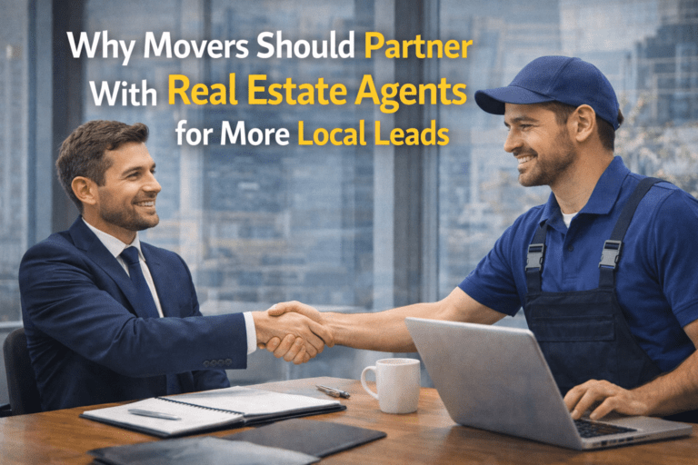 Why Movers Should Partner With Real Estate Agents to Drive More Local Leads