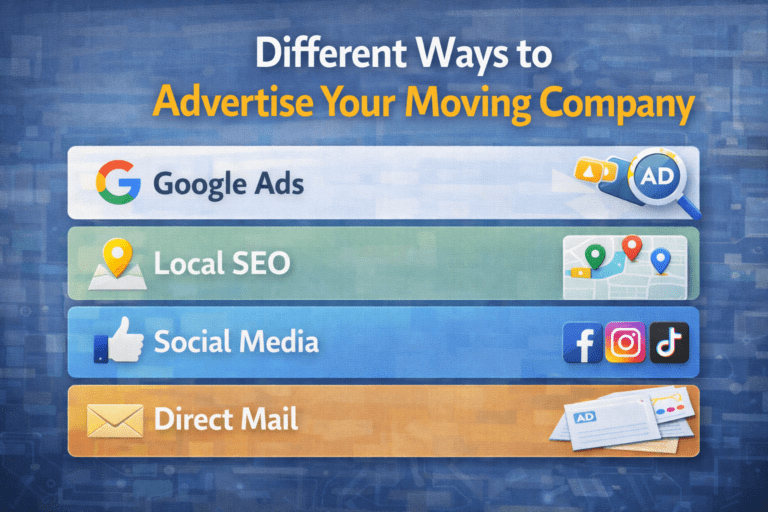 Different Ways to Advertise Your Moving Company
