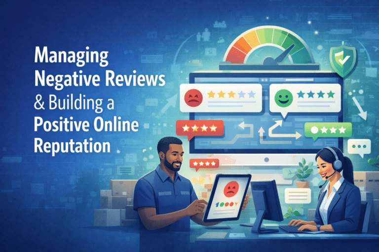 Managing Negative Reviews & Building a Positive Online Reputation