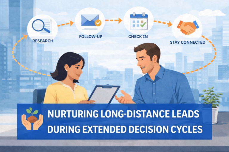 Nurturing Long-Distance Leads During Extended Decision Cycles