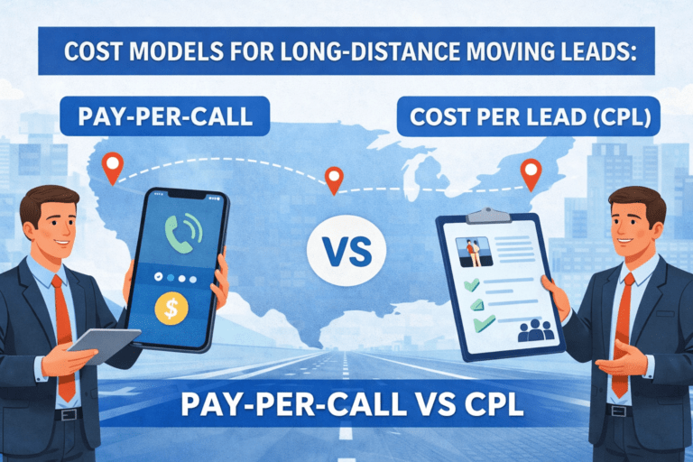 Cost Models for Long-Distance Moving Leads: Pay-Per-Call vs CPL