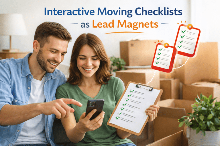 Using Interactive Moving Checklists as Lead Magnets