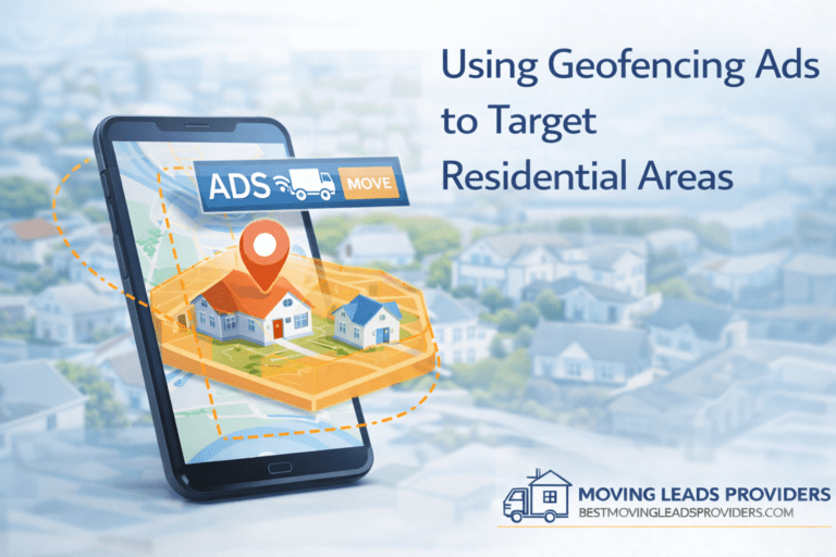 Using Geofencing Moving Ads to Target Residential Areas