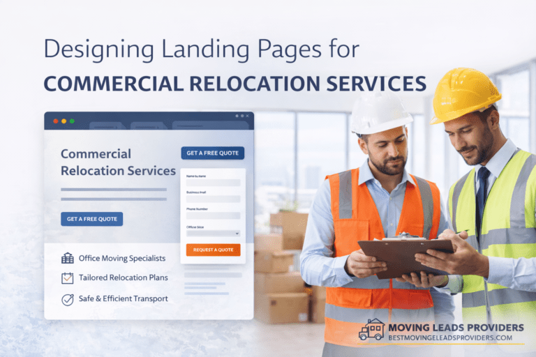 Designing Landing Pages for Commercial Relocation Services