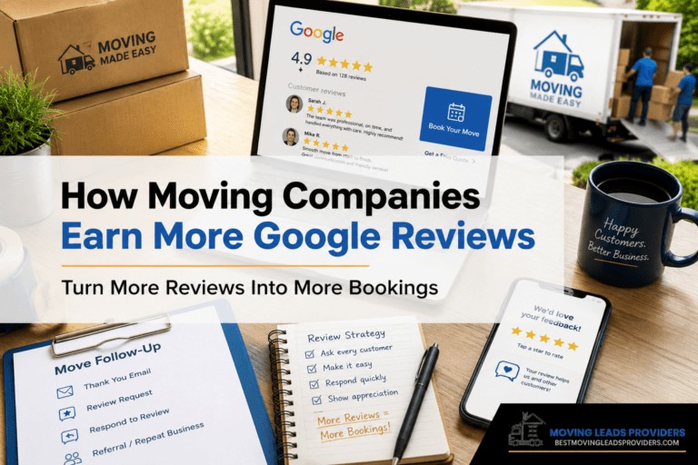 How Moving Companies Can Earn More Google Reviews (and Turn Them Into Bookings)